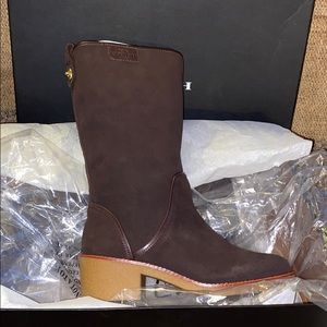 Coach Palmer Suede Boots
